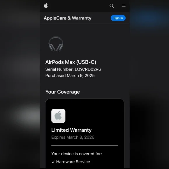 AirPods Max - Starlight USB-C - Picture 7 of 7